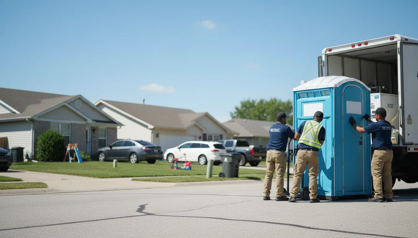 Standard Porta Potty Rentals in Delong, IN near me